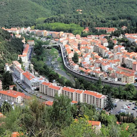 Apartment F2 A Amelie-les-bains Avec Terrasse Et Parking - 2 Couchages - Fr-1-703-26 Amelie-les-Bains-Palalda